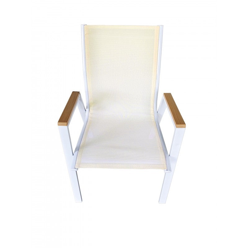 Set da giardino tavolo e 6 sedie Asterix Xone