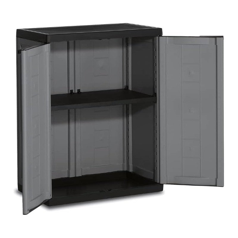 Set Jolly Armadio Alto+ Basso Grigio Keter