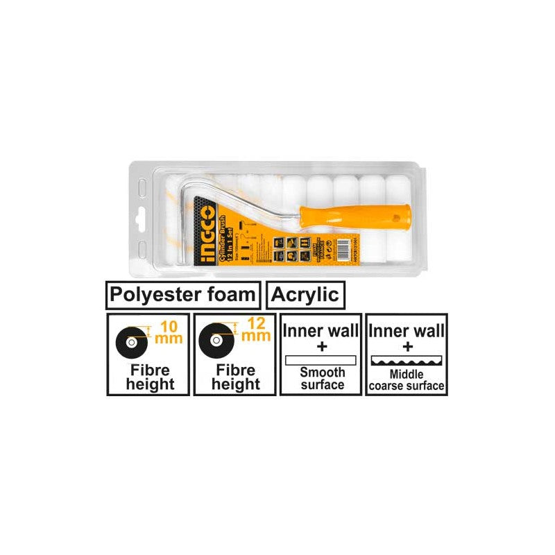Set 12 rulli per muro