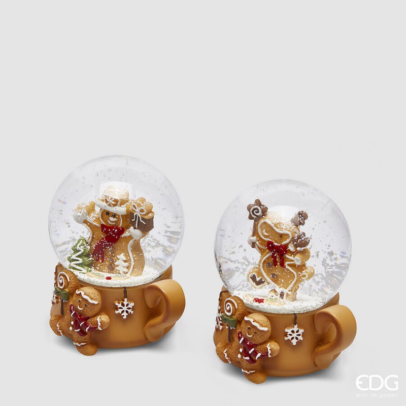 Sfera Acqua Tazzina Uomo Neve E Renna | EDG
