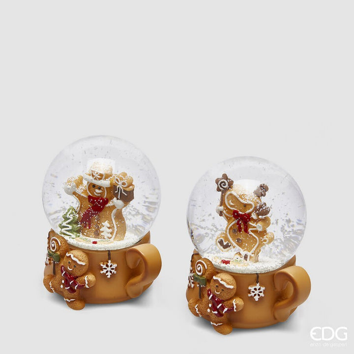 Sfera Acqua Tazzina Uomo Neve E Renna | EDG