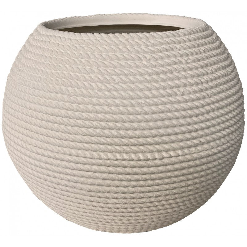 Vaso Sfera Bali effetto corda Ø55 cm - Perrone Shop