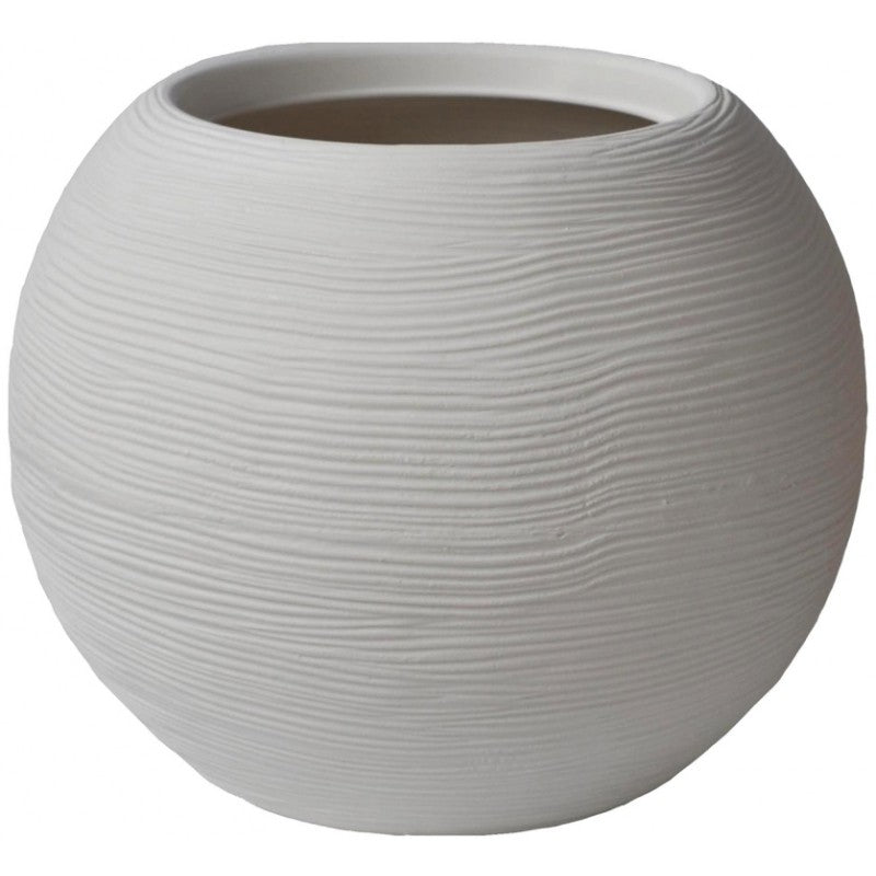 Vaso Sfera Rigata Ø40 cm Shabby Vasar