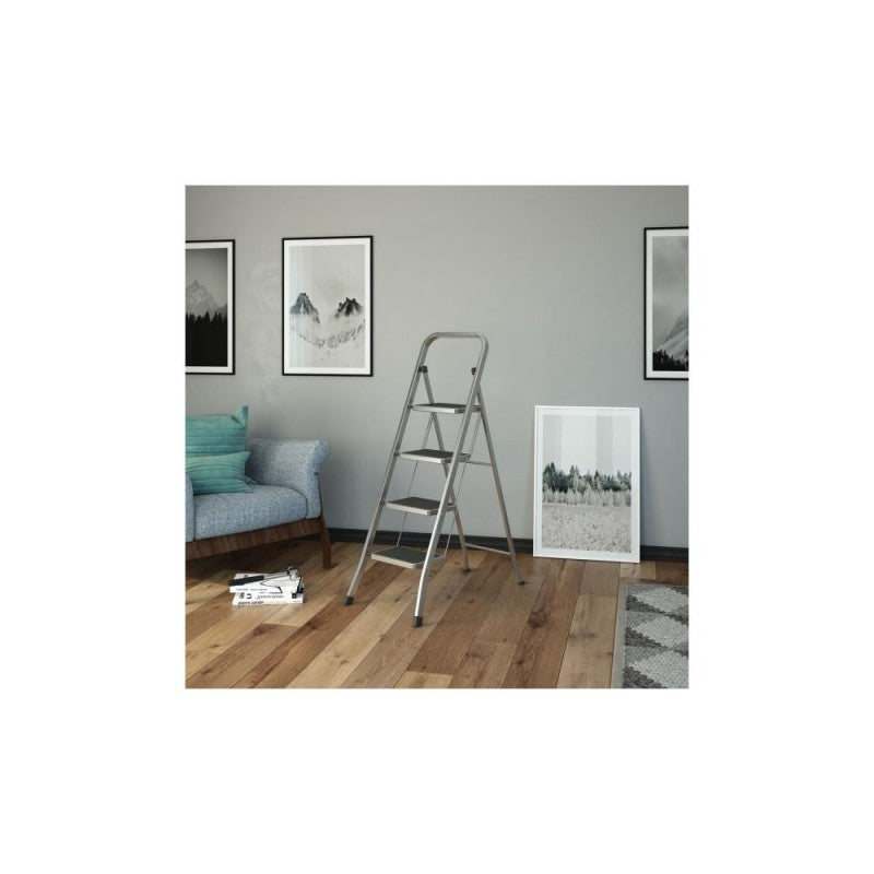 Sgabello Compact in alluminio