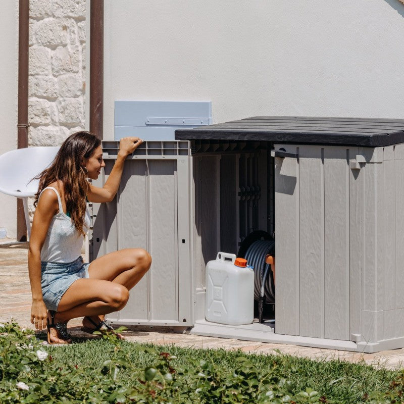 Baule da esterno grigio Shed Storer Plus Toomax