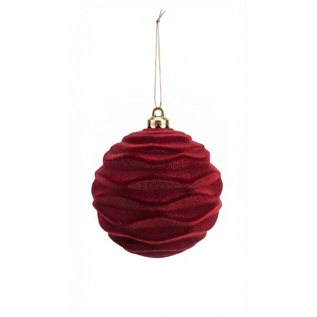Pallina di Natale Velvet Touch 10cm in tre colori | Xone