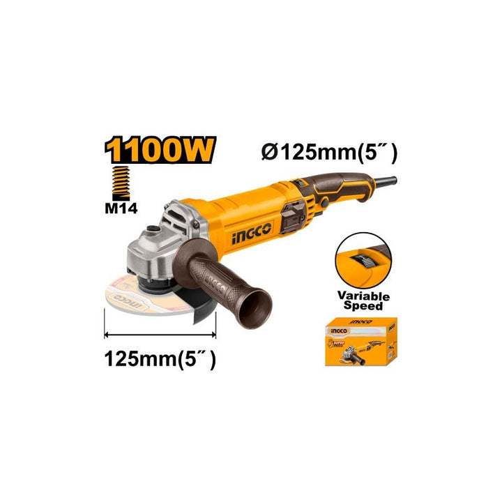 Smerigliatrice angolare 1100w 125mm