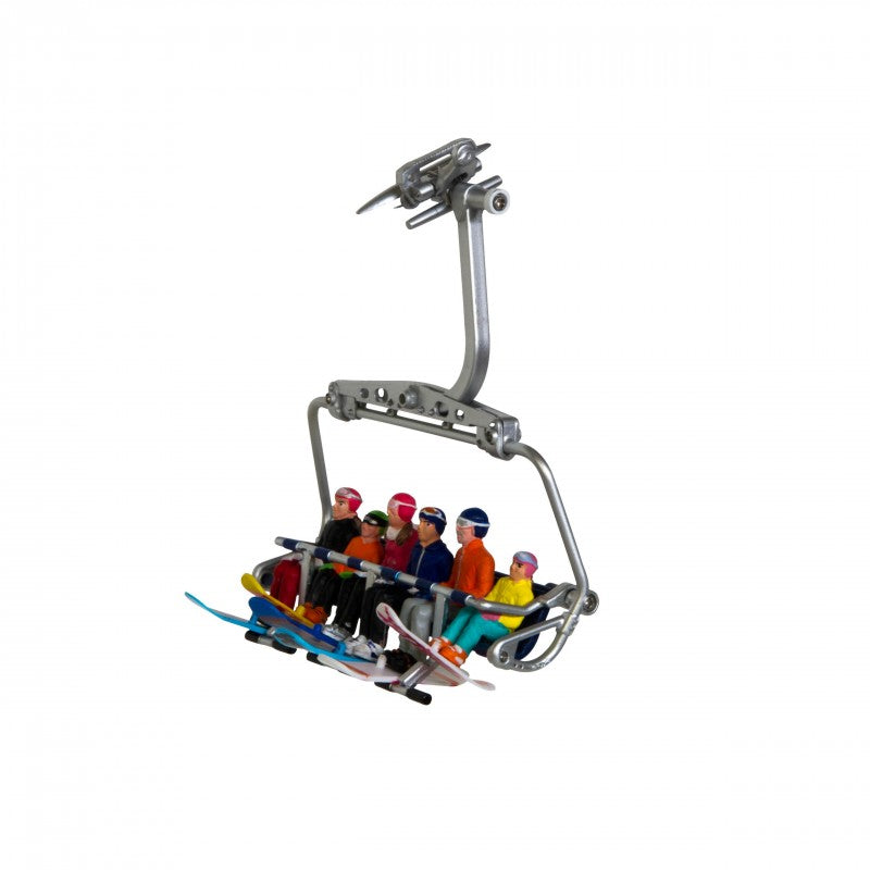 Snowboarder Seduti 6 Pz