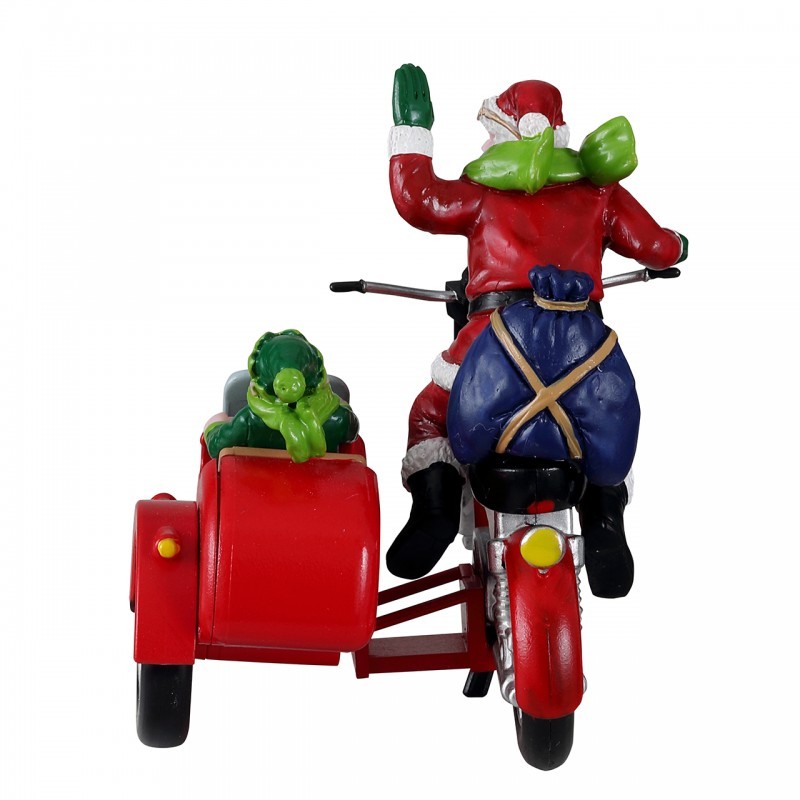 Babbo Natale in Moto - Lemax