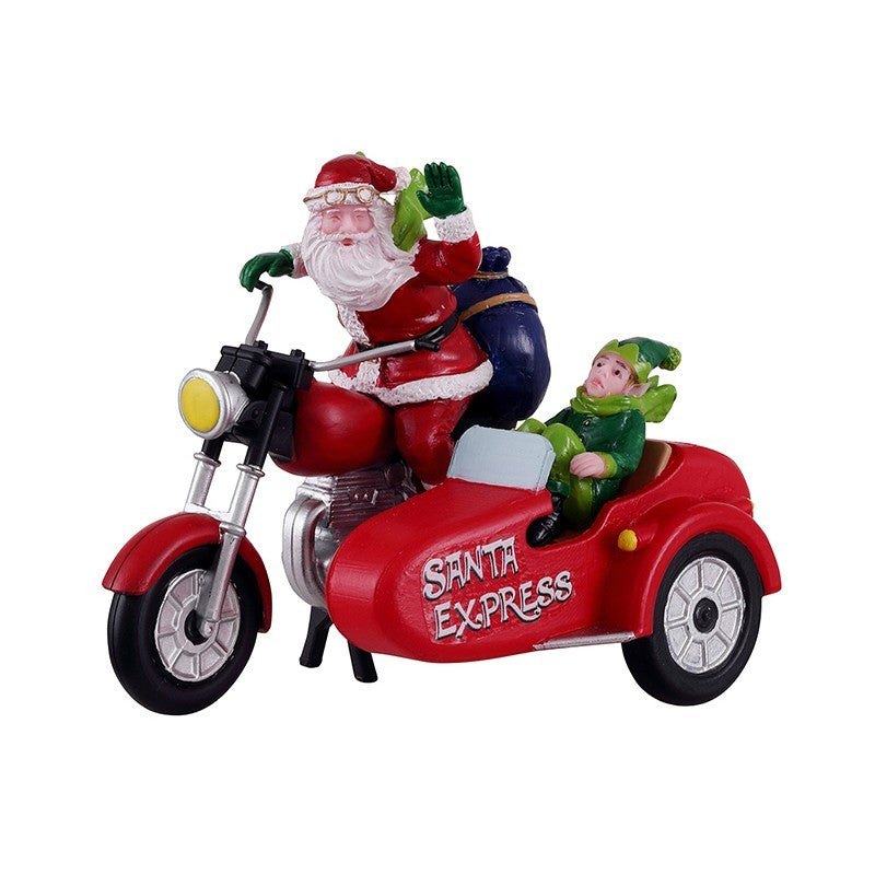 Babbo Natale in Moto - Lemax