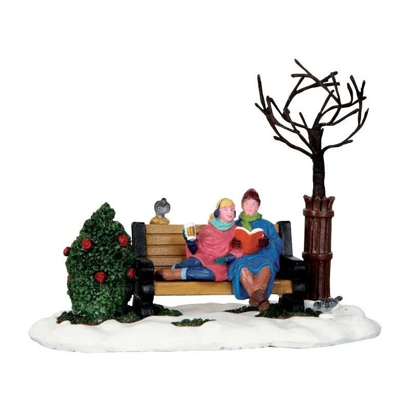 Soggetto Coppia Su Panchina - Lemax