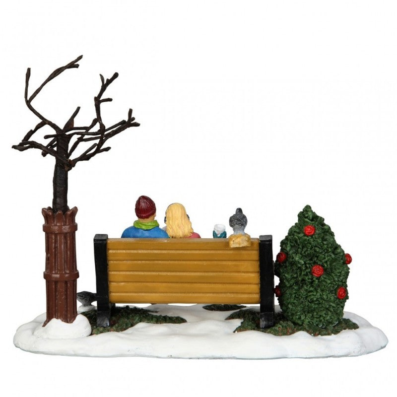 Soggetto Coppia Su Panchina - Lemax