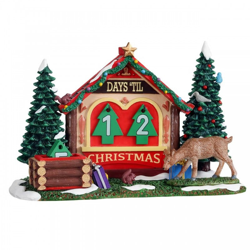 Soggetto Countdown Natale Con Renna - Lemax