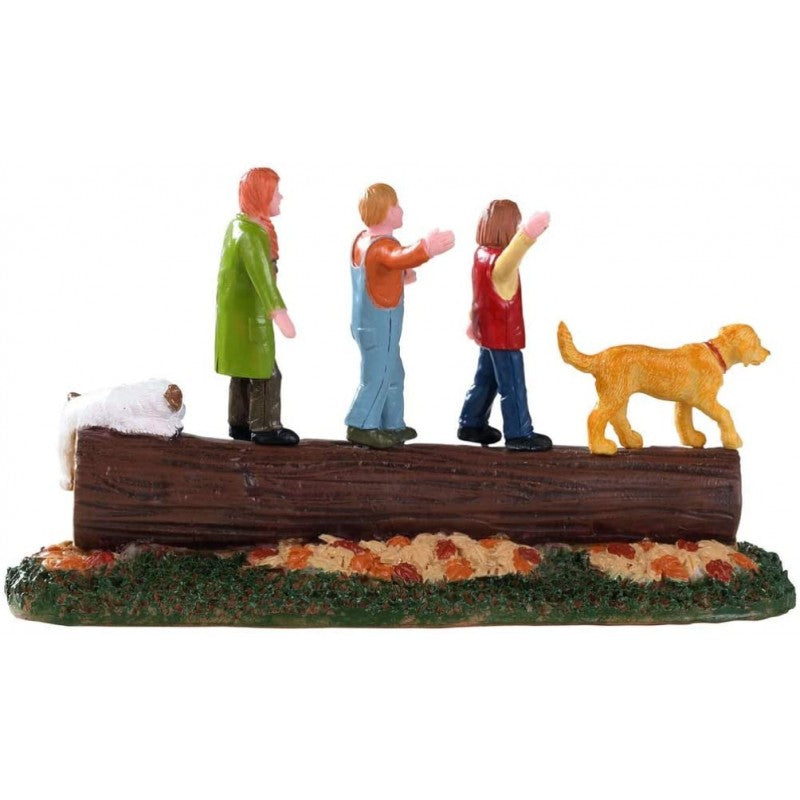 Soggetto Famiglia Su Tronco - Lemax