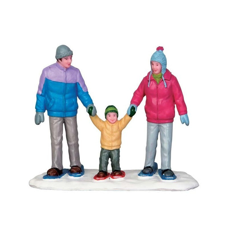 Famiglia sulla neve - Lemax