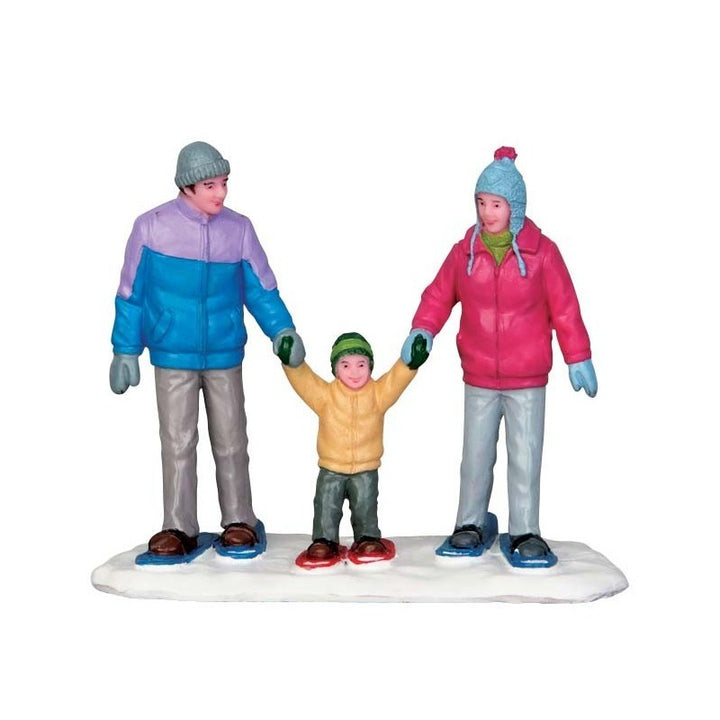 Famiglia sulla neve - Lemax
