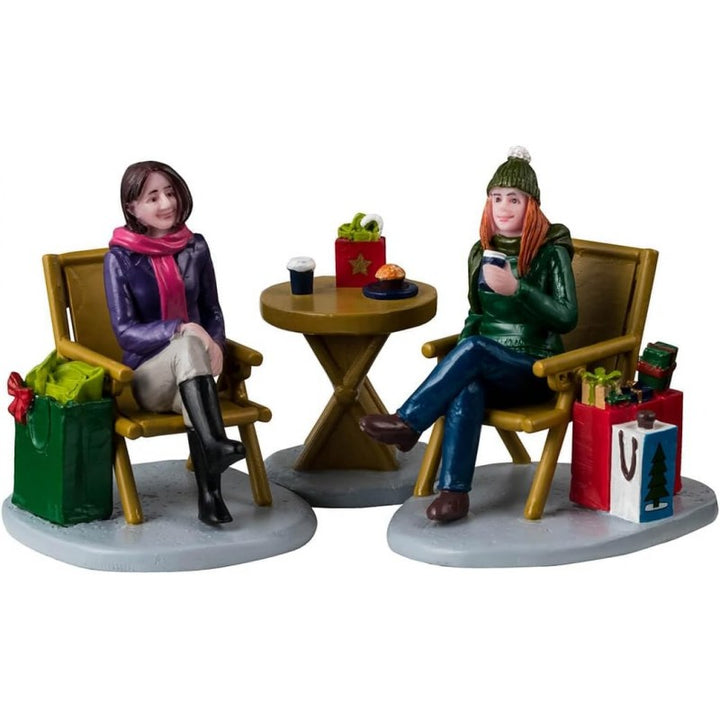 Soggetto Pausa Shopping Natalizio Set 3- Lemax