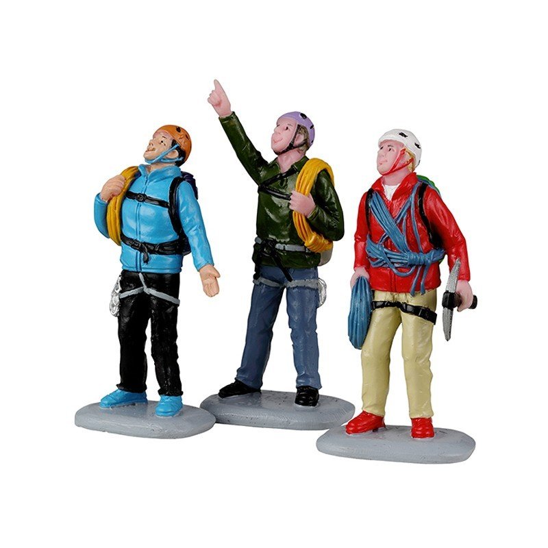 Soggetto Scalatori di Montagna Set 3 - Lemax - Perrone Shop
