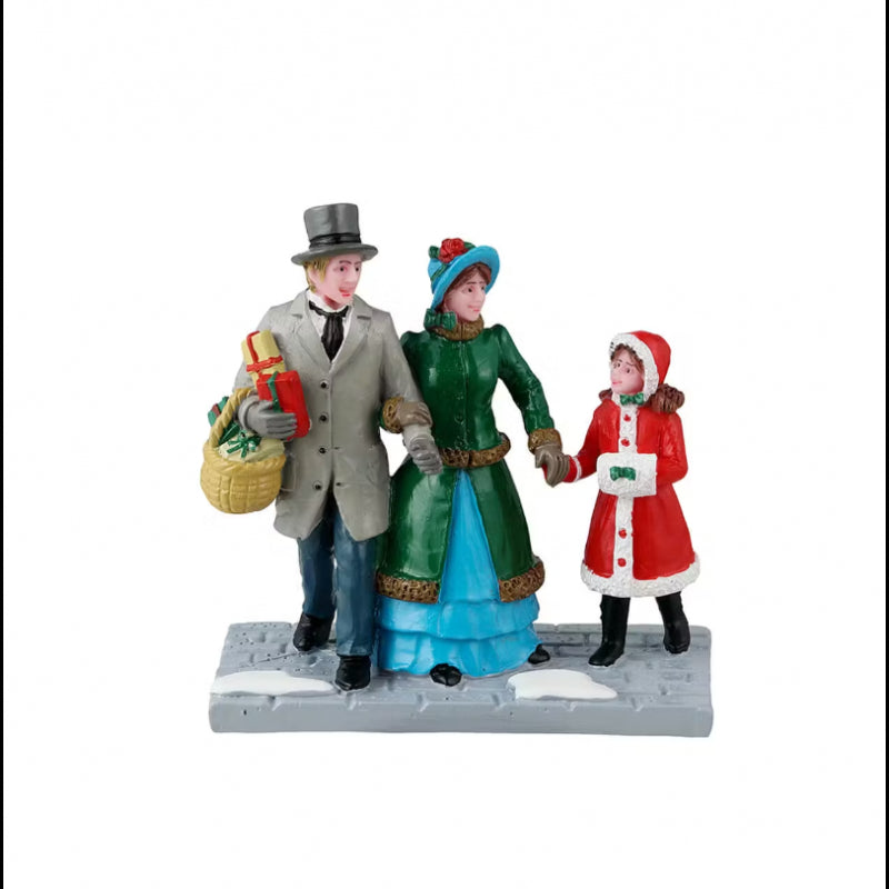 Soggetto Shopping La Vigilia Di Natale - Lemax