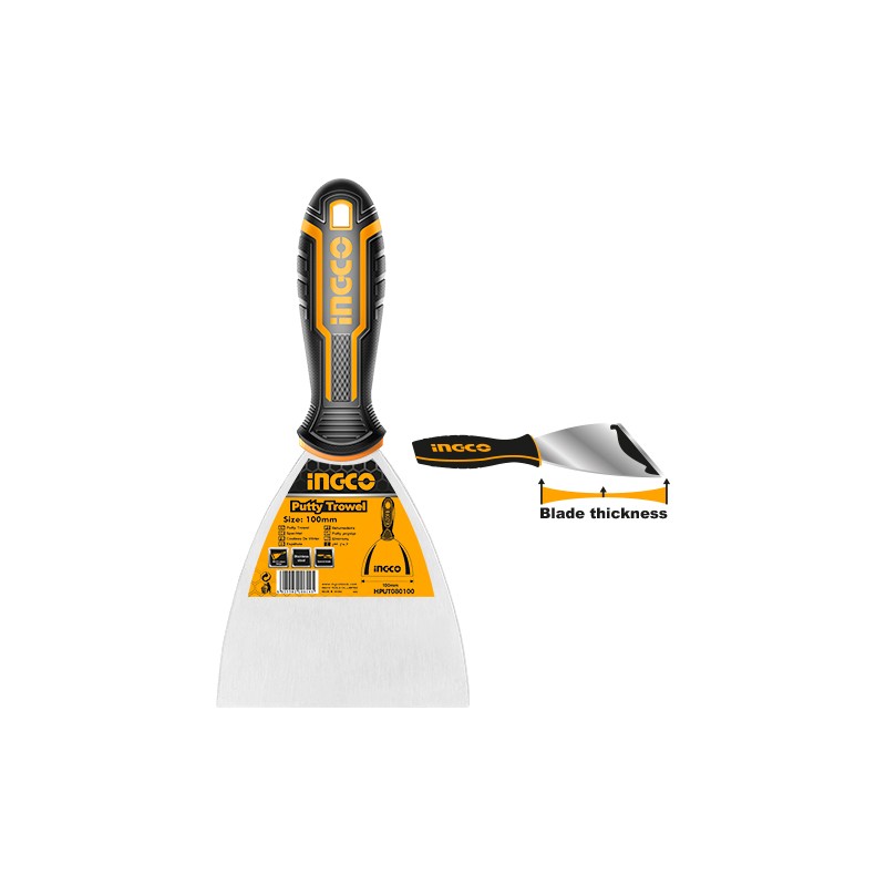 Spatola con manico Ingco in varie misure
