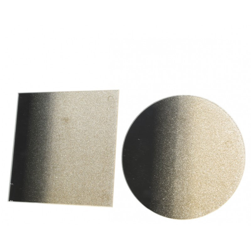 Specchio glitter tondo o quadrato