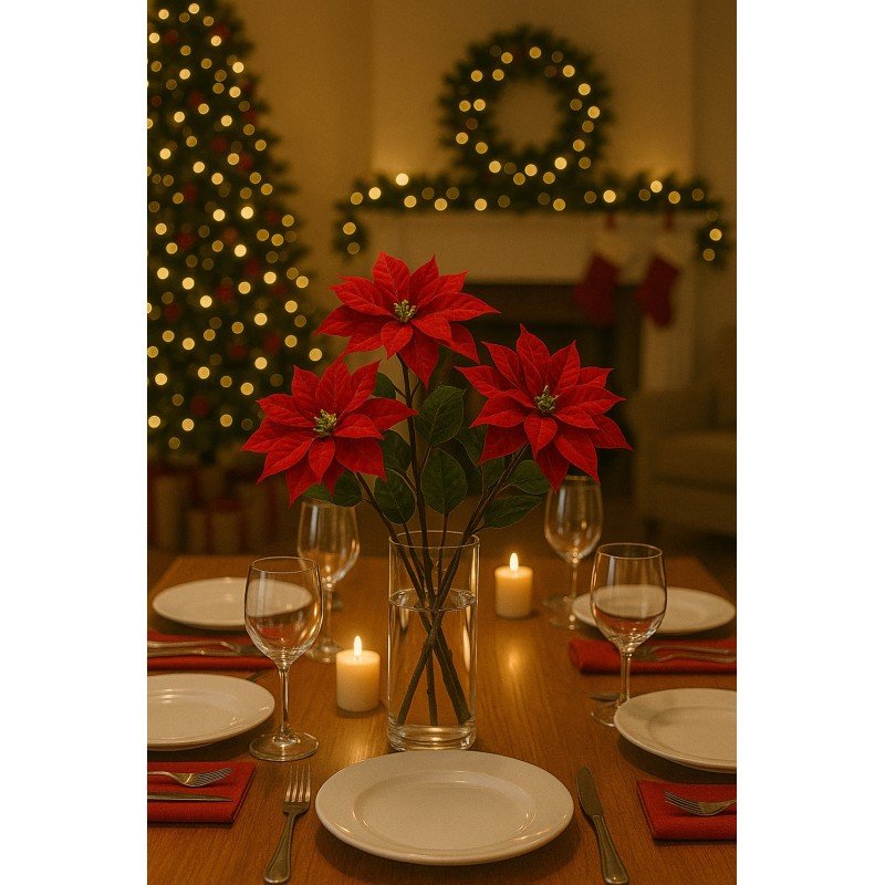 Stella Natale Bell Ramo H71 Rossa | EDG - Perrone Shop