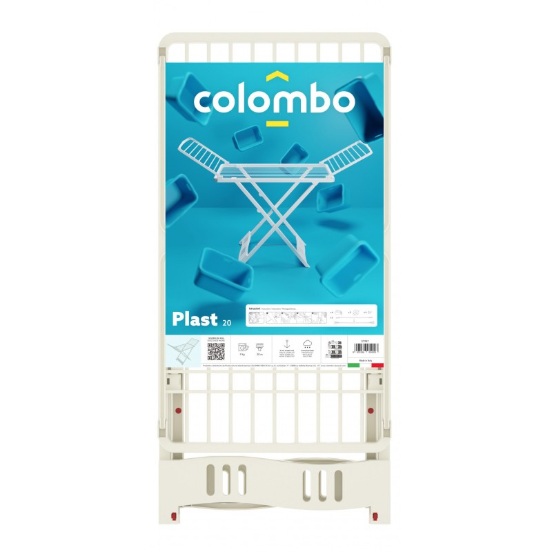 Stendibiancheria Plast 20m Resina