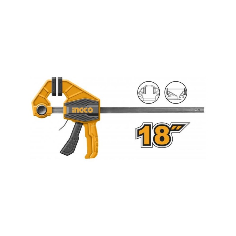 Strettoio a sgancio rapido Ingco 63x450 mm