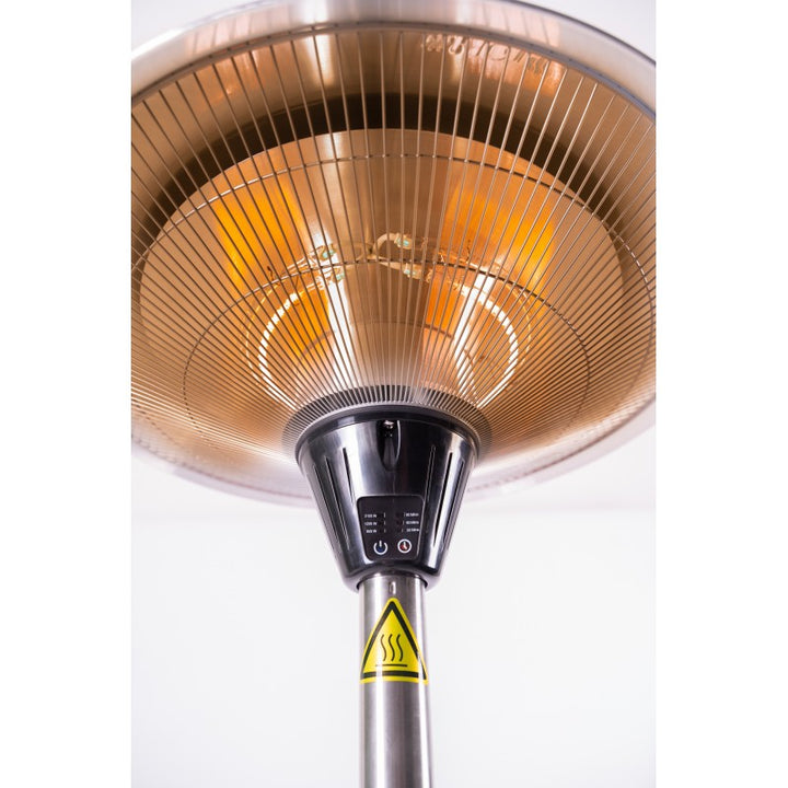 Stufa infrarossi elettrica a fungo 2100w Silver | Xone