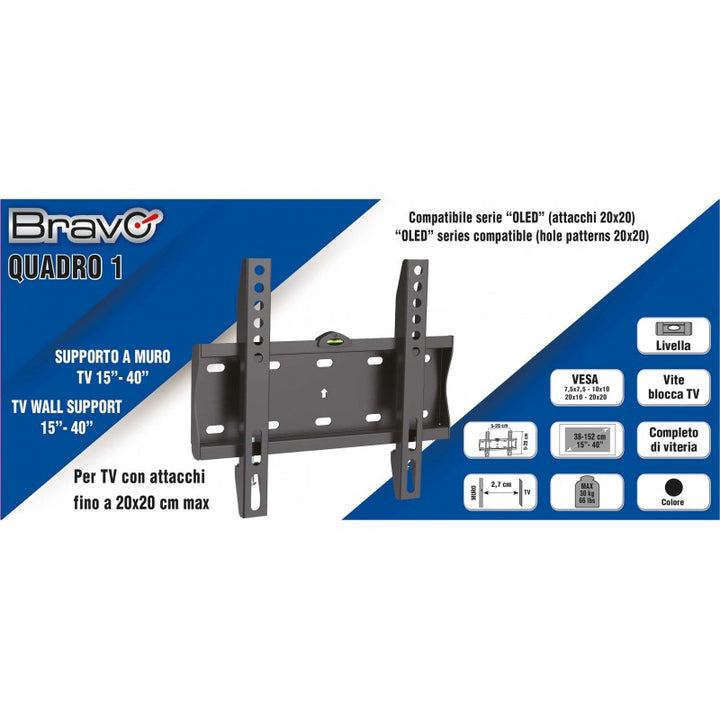 Supporto per TV LCD/ Plasma e CURVED 15''-82”