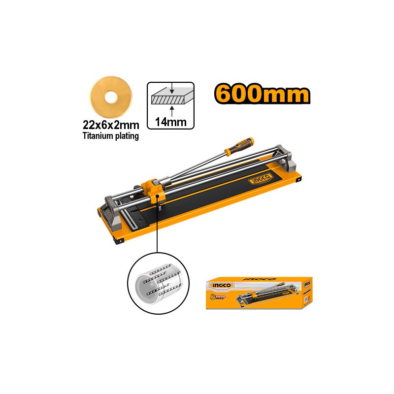 Tagliapiastrelle Manuale 600 mm per Piastrelle fino a 14 mm