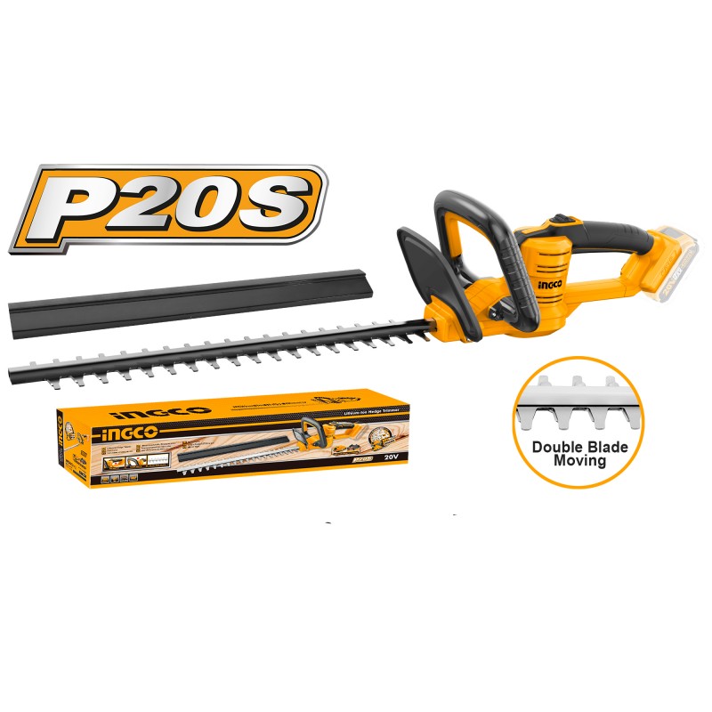 Tagliasiepi a batteria 20V nudo 450mm