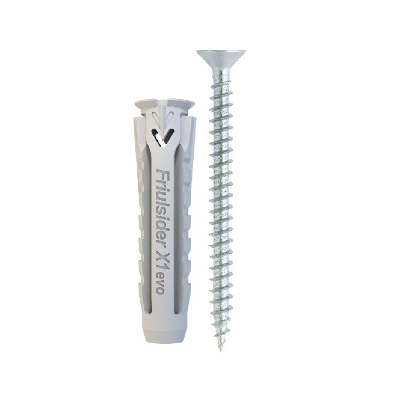 Tassello universale X1 EVO in Nylon a 4 settori