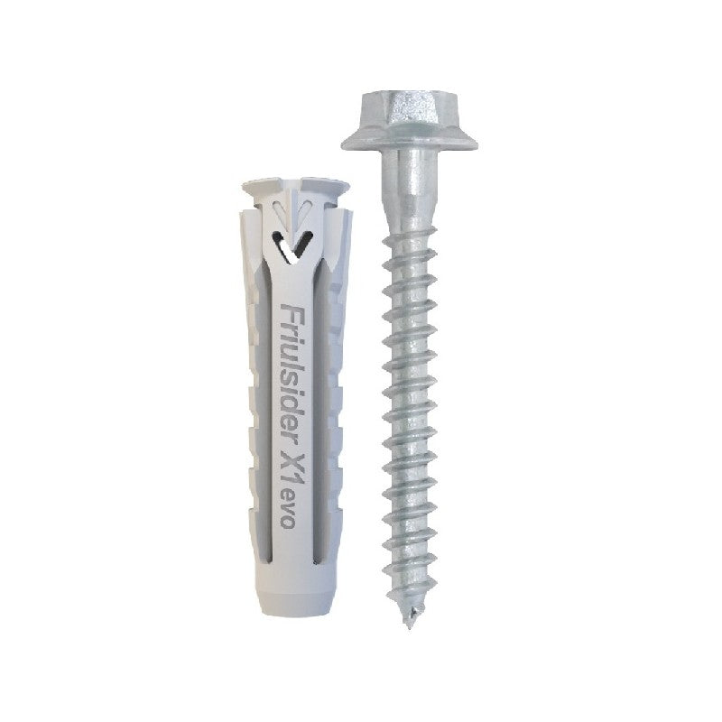 Tassello universale X1 EVO in Nylon a 4 settori