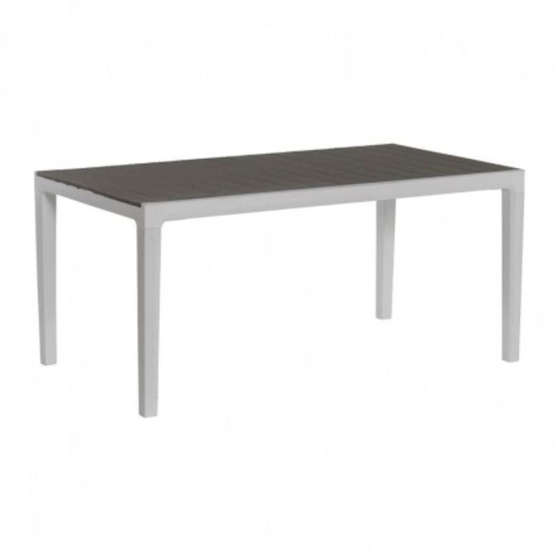 Tavolo da giardino grigio/bianco Harmony Keter