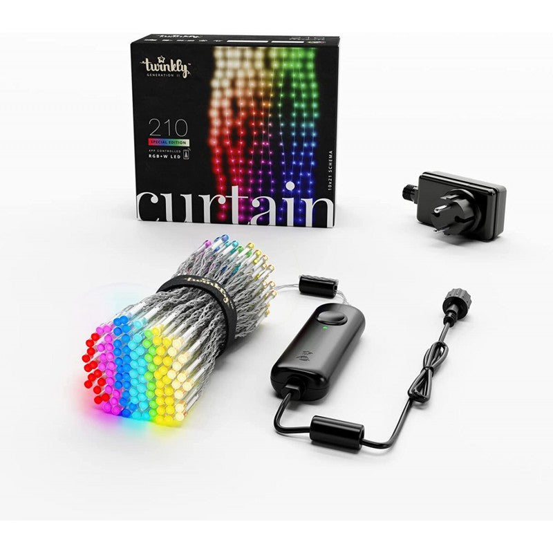 Tenda luminosa 210 LED RGB+W Curtain Twinkly