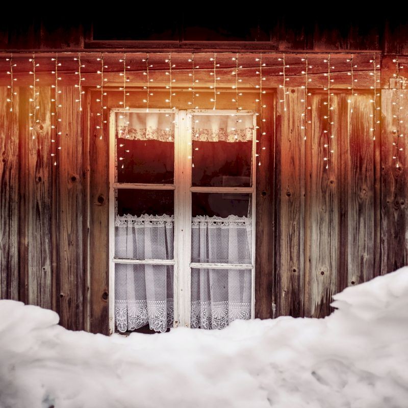 Tenda luminosa di Natale bianca | Lotti