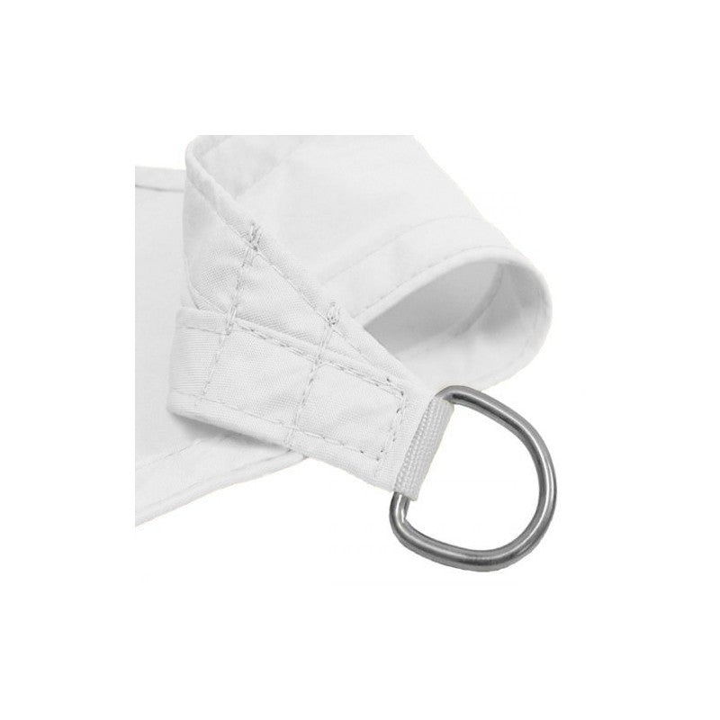 Tenda Vela quadrata bianca 3,6x3,6m