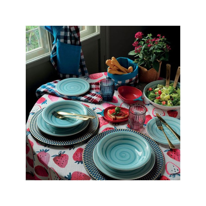 Textile Fragole Runner Cm40x140 Antimacchia | Tognana