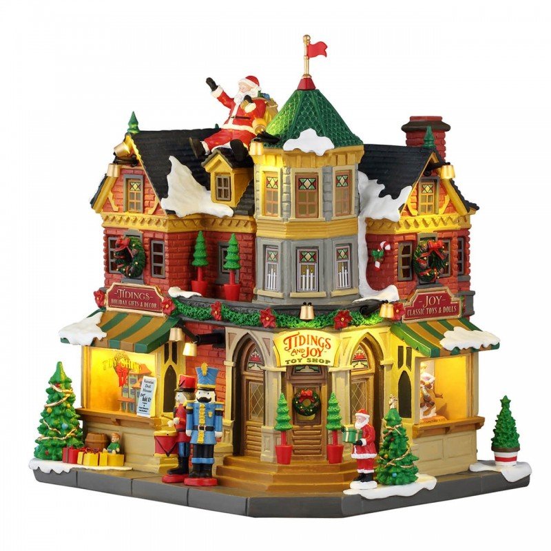 Paesaggio Negozio di giocattoli Tidings and Joy | Lemax - Perrone Shop