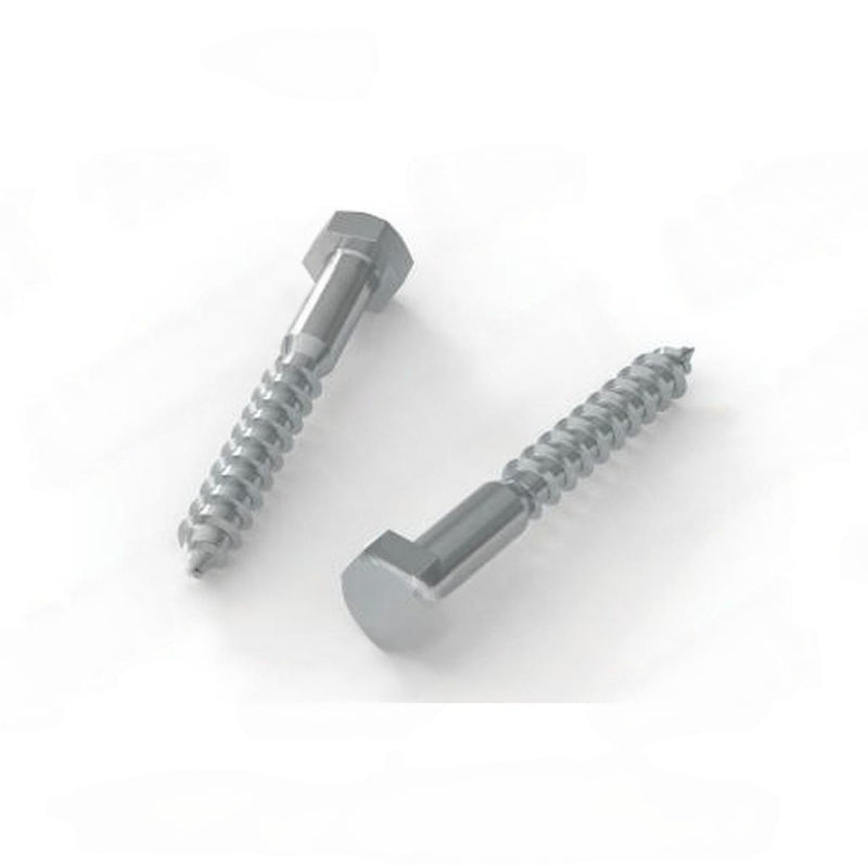 Tirafondo Testa esagonale 8 Zn 4.8