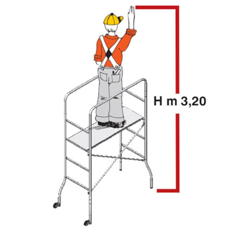 Trabattello trio acciaio zincato