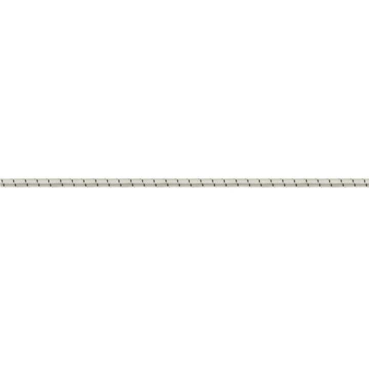 Treccia elastica standard bianca