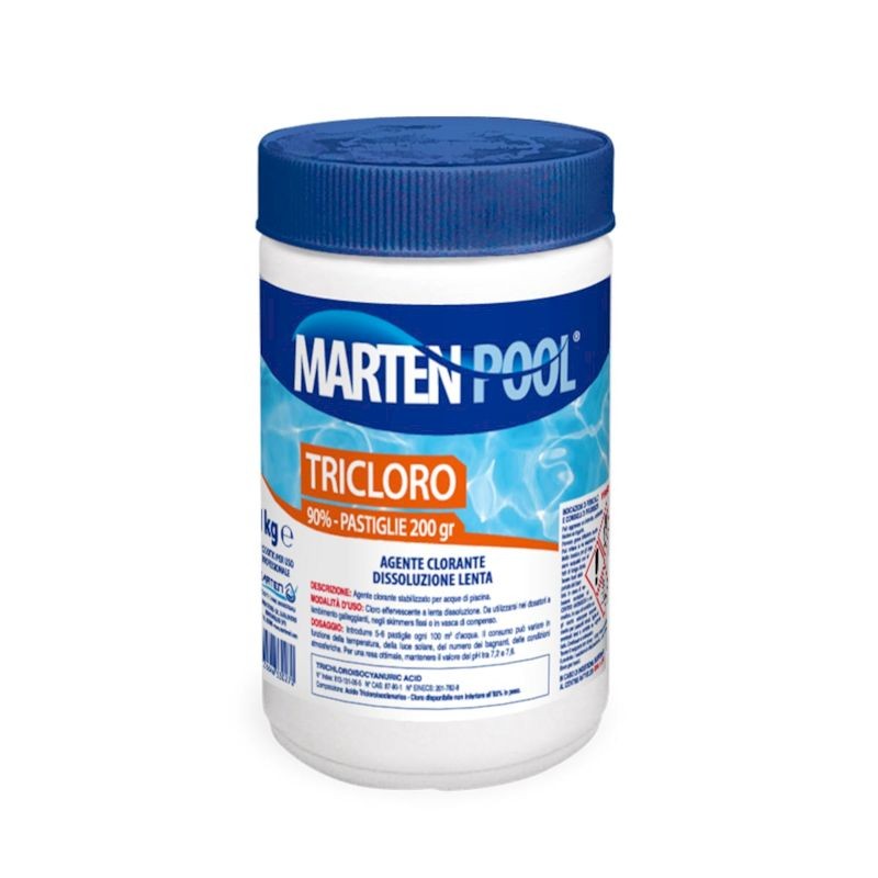 Tricloro 90% in pastiglie da 200gr | Marten