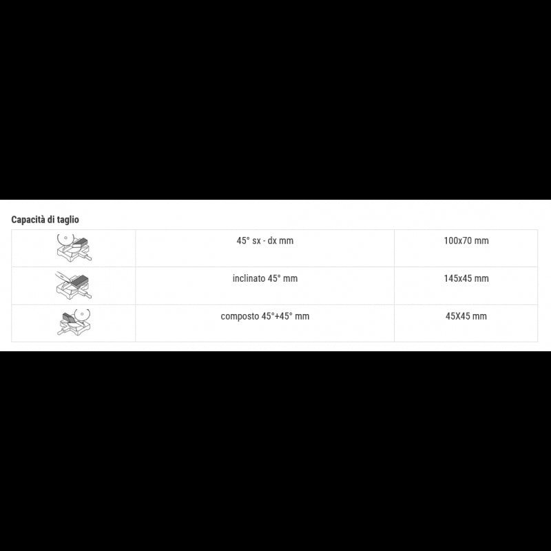 Troncatrice TR078 con piano Job Line | FEMI