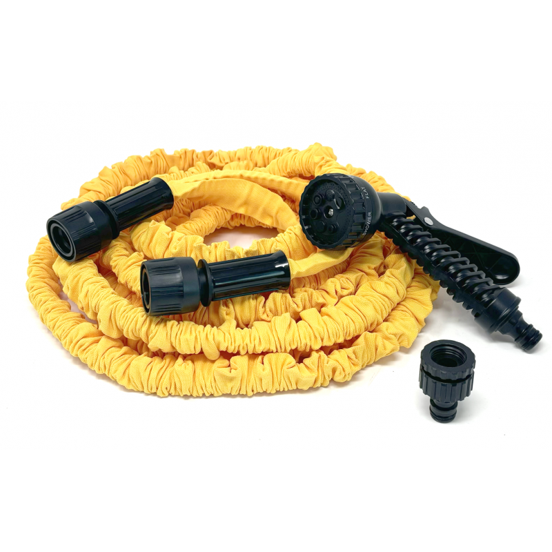 Tubo Estensibile da Giardino con Accessori – Leggero, Resistente e Senza Nodi