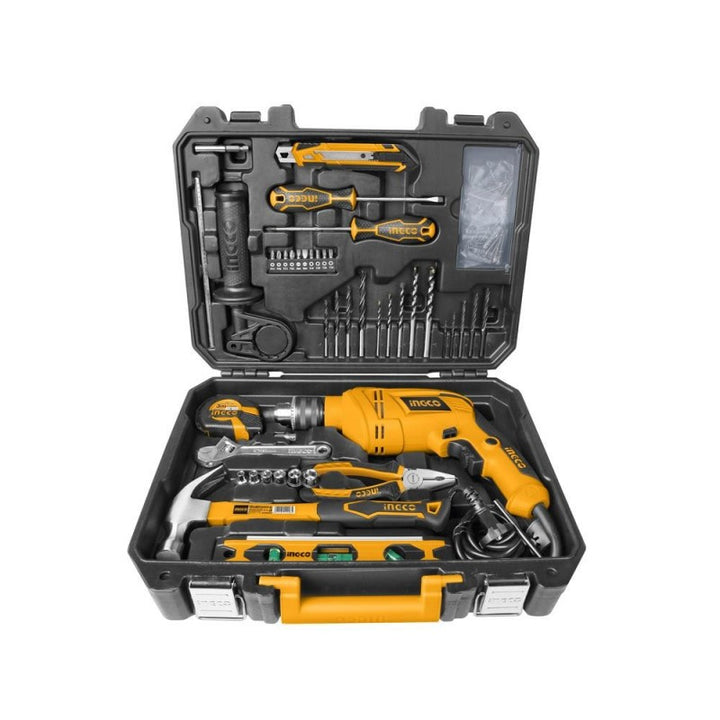 Valigetta con trapano e 101 utensili Ingco