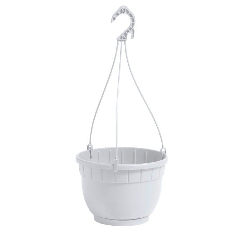 Vaso Basket Siena bianco 20cm