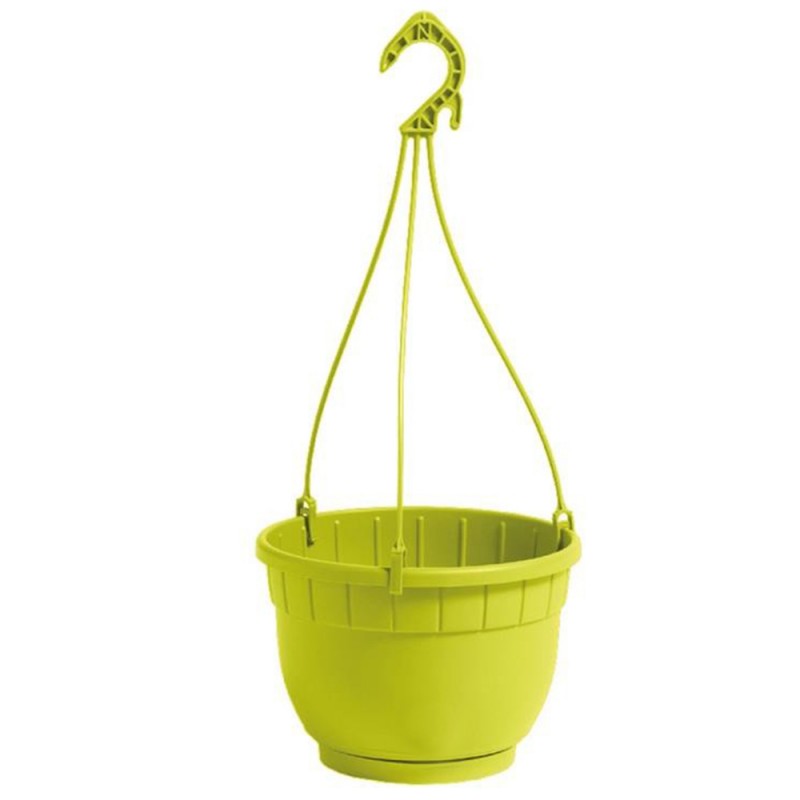 Vaso Basket Siena pistacchio 20cm