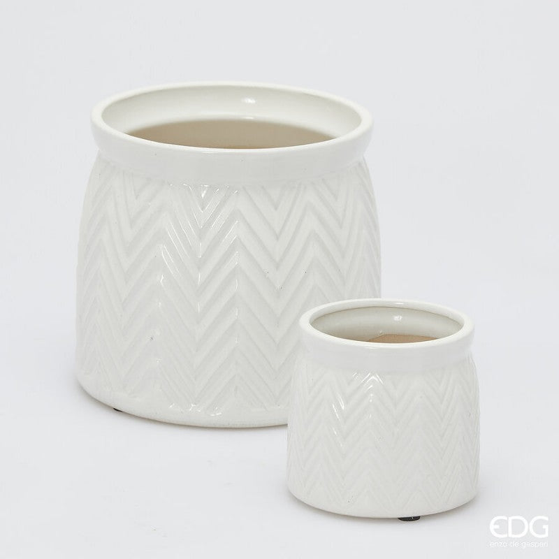 Vaso bianco spiga | Enzo de Gasperi